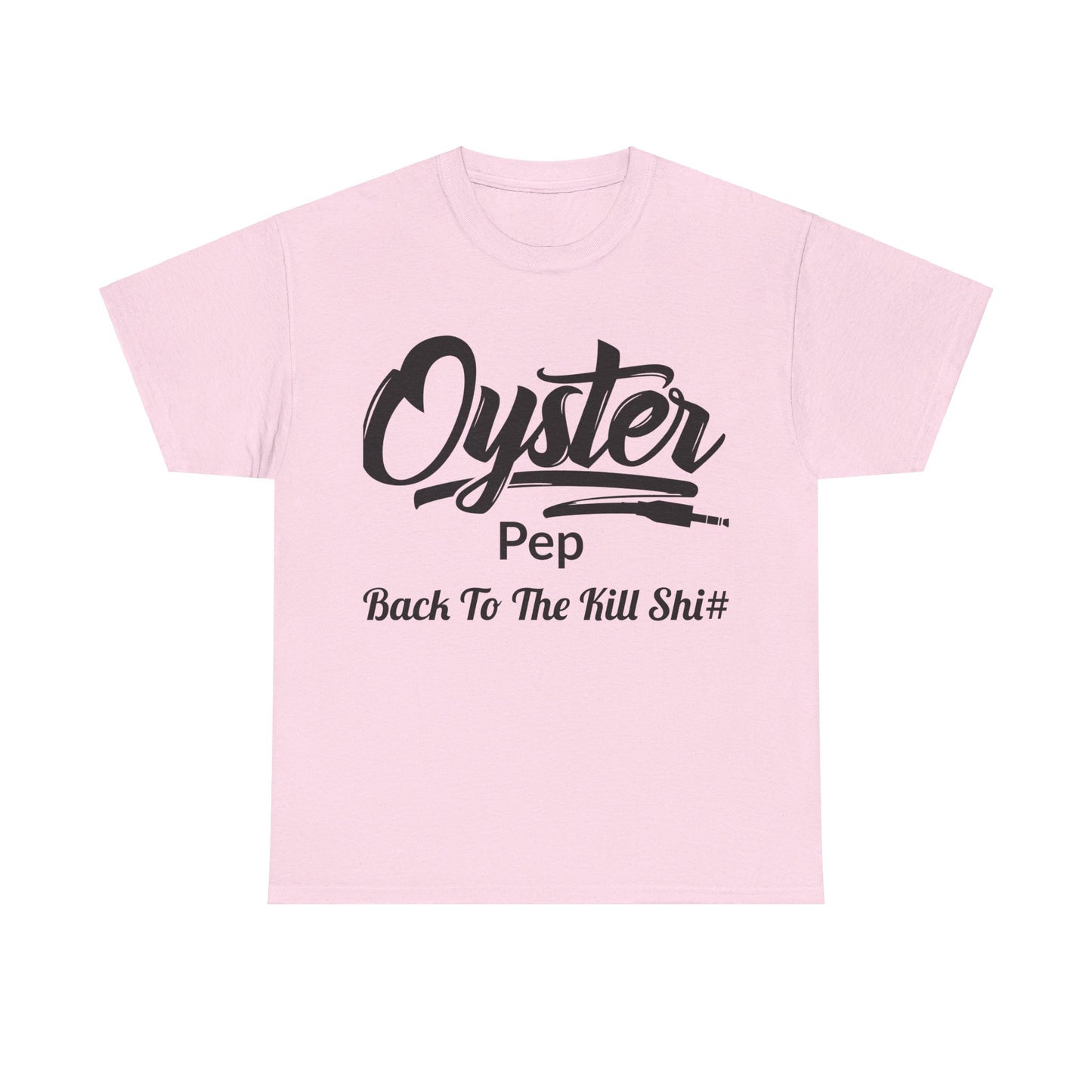Oyster Pep basiz logo Unisex Heavy Cotton Tee
