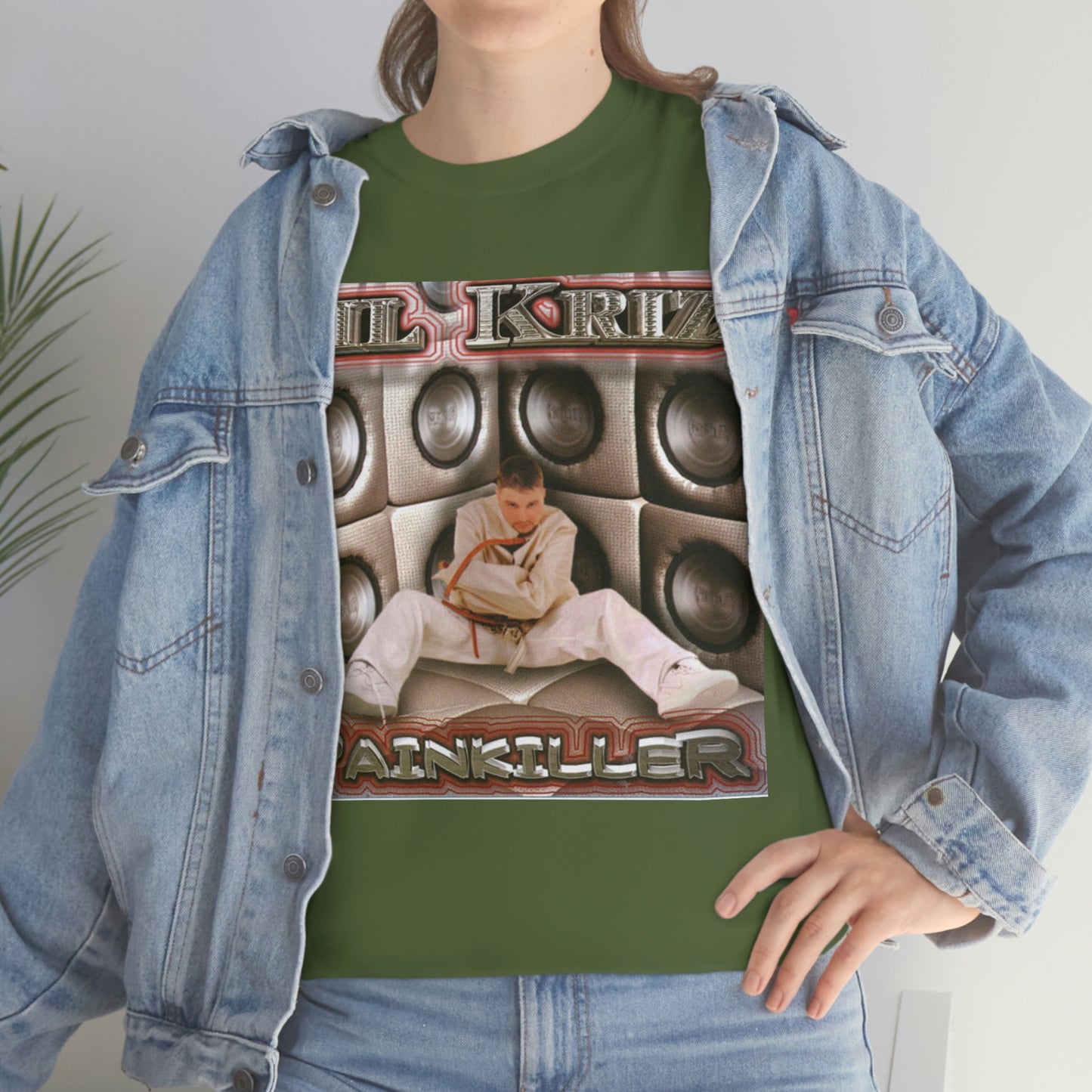 Lil Kriz Painkiller Cover Unisex Heavy Cotton Tee
