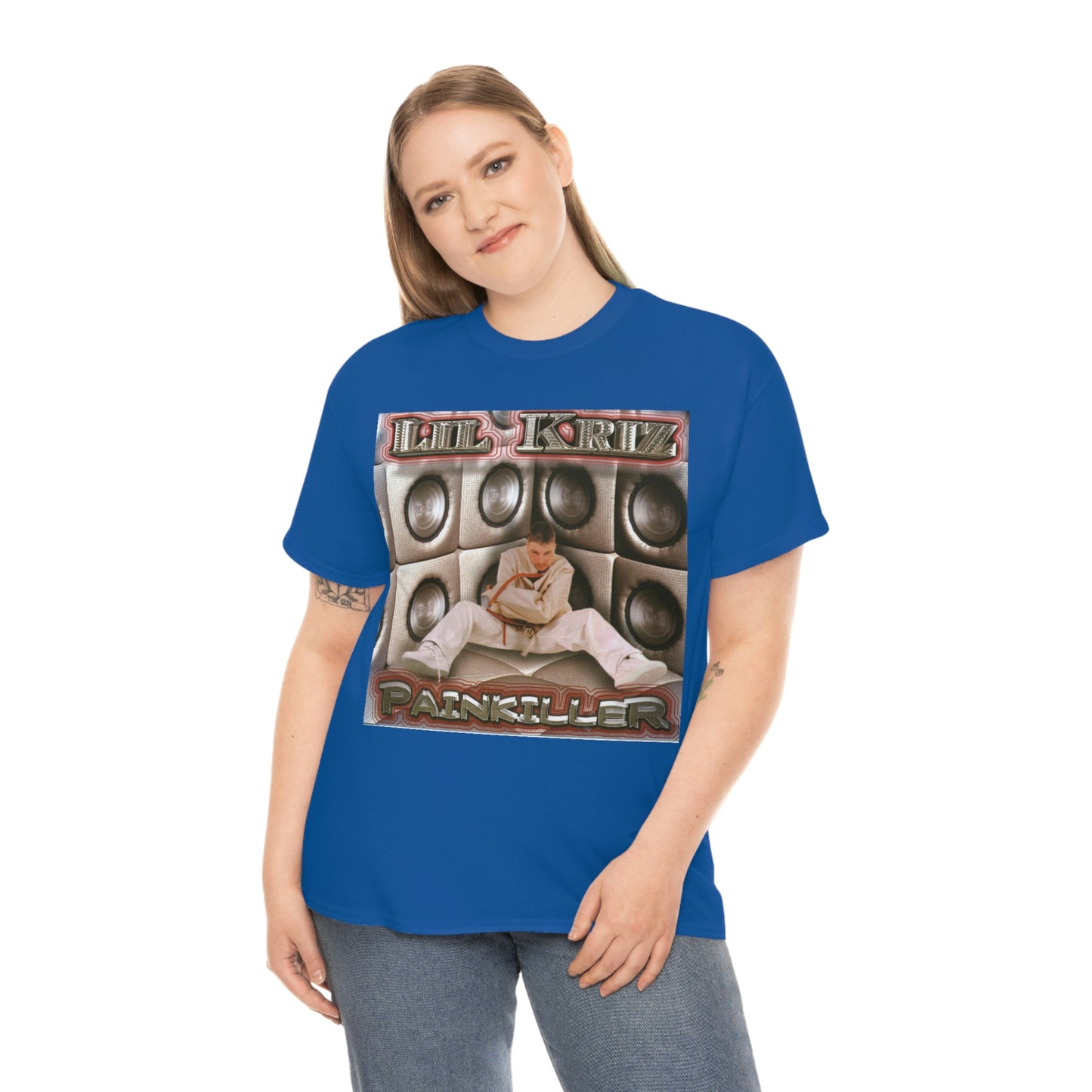 Lil Kriz Painkiller Cover Unisex Heavy Cotton Tee