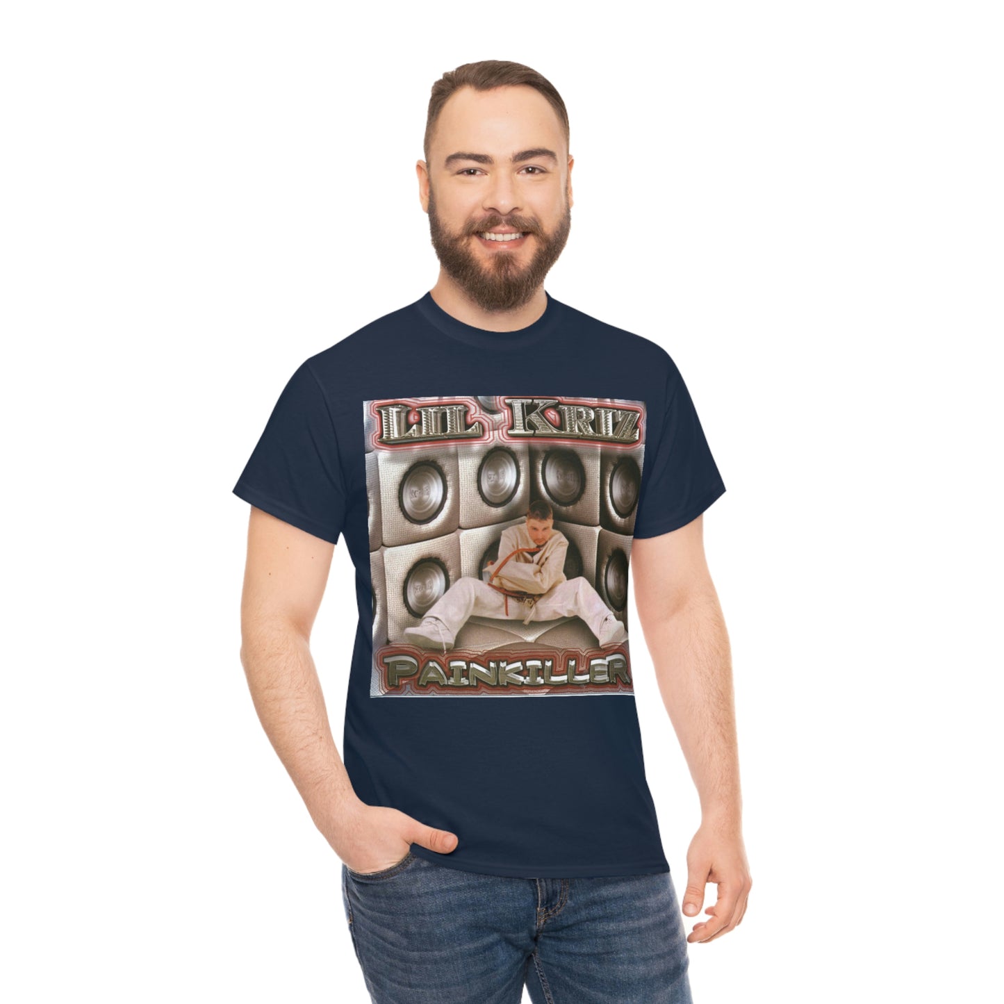 Lil Kriz Painkiller Cover Unisex Heavy Cotton Tee