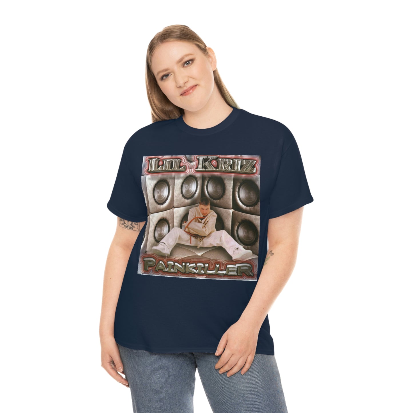 Lil Kriz Painkiller Cover Unisex Heavy Cotton Tee