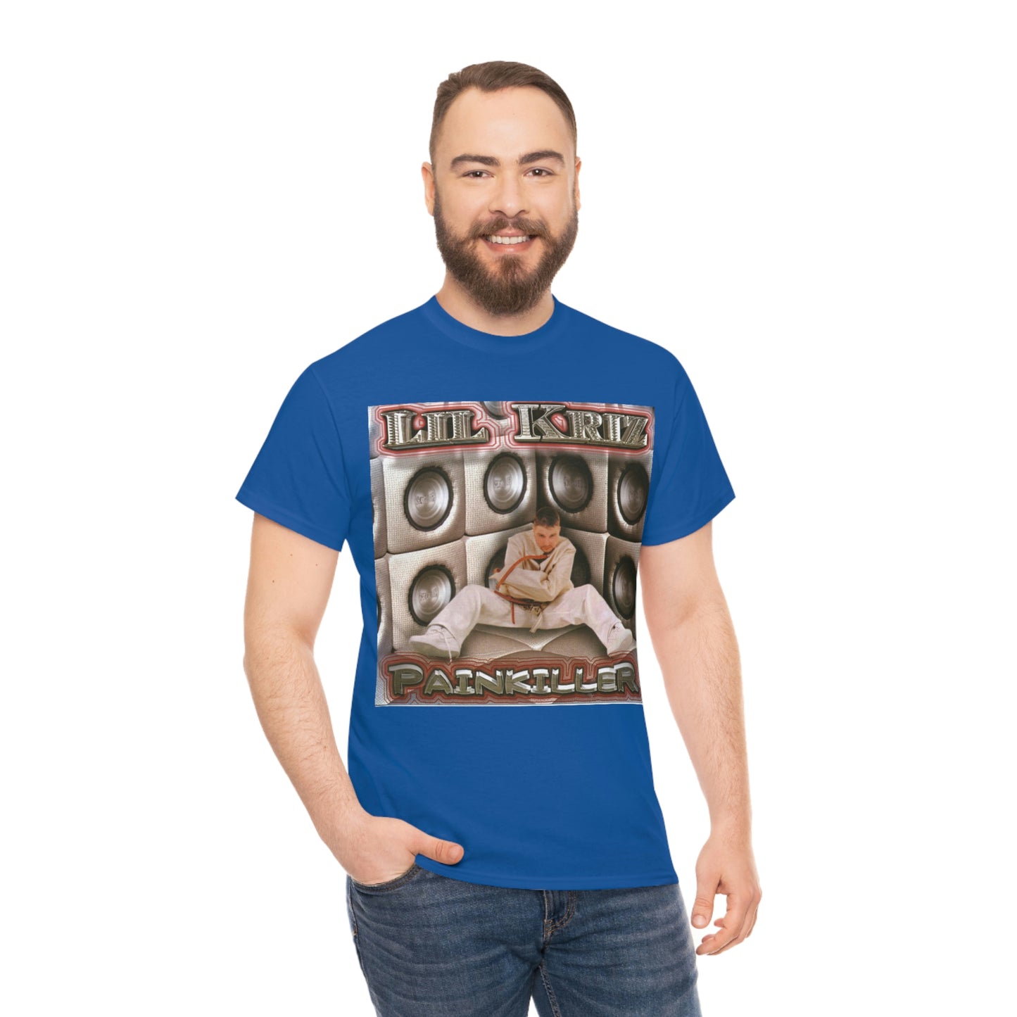 Lil Kriz Painkiller Cover Unisex Heavy Cotton Tee