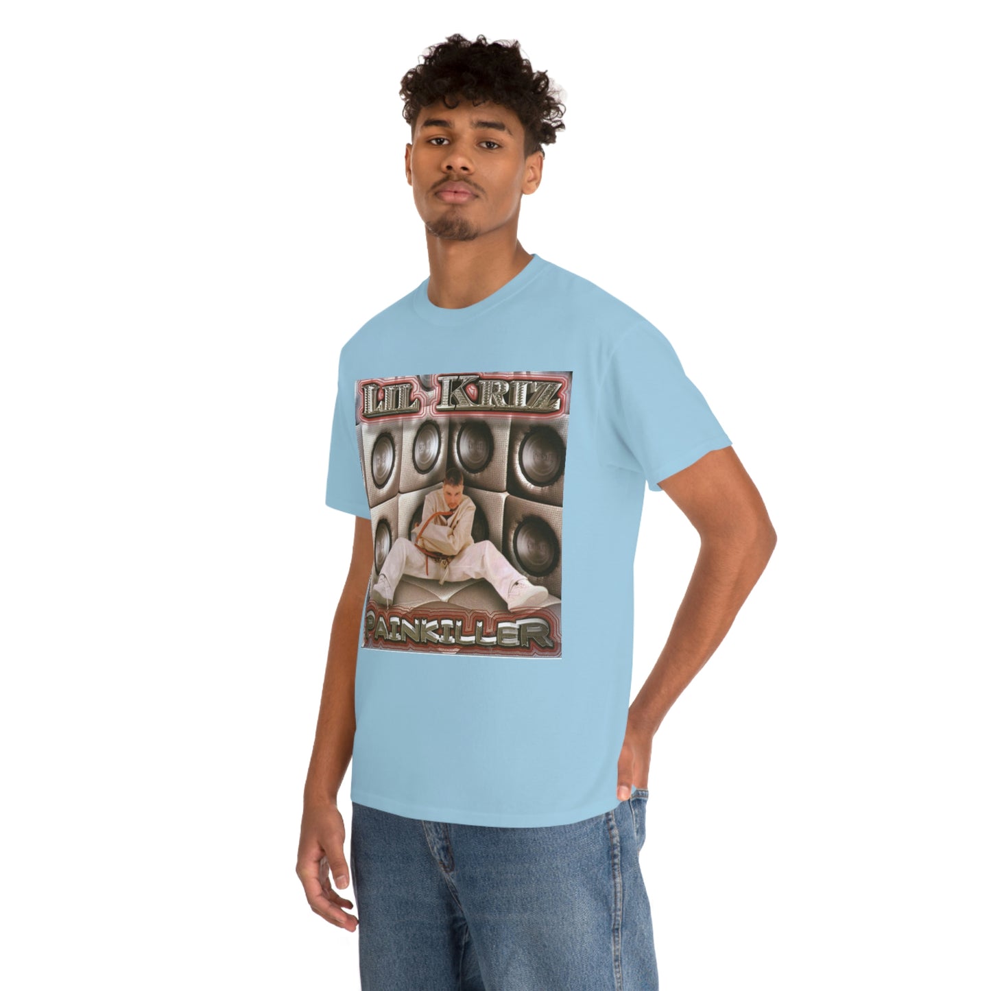 Lil Kriz Painkiller Cover Unisex Heavy Cotton Tee
