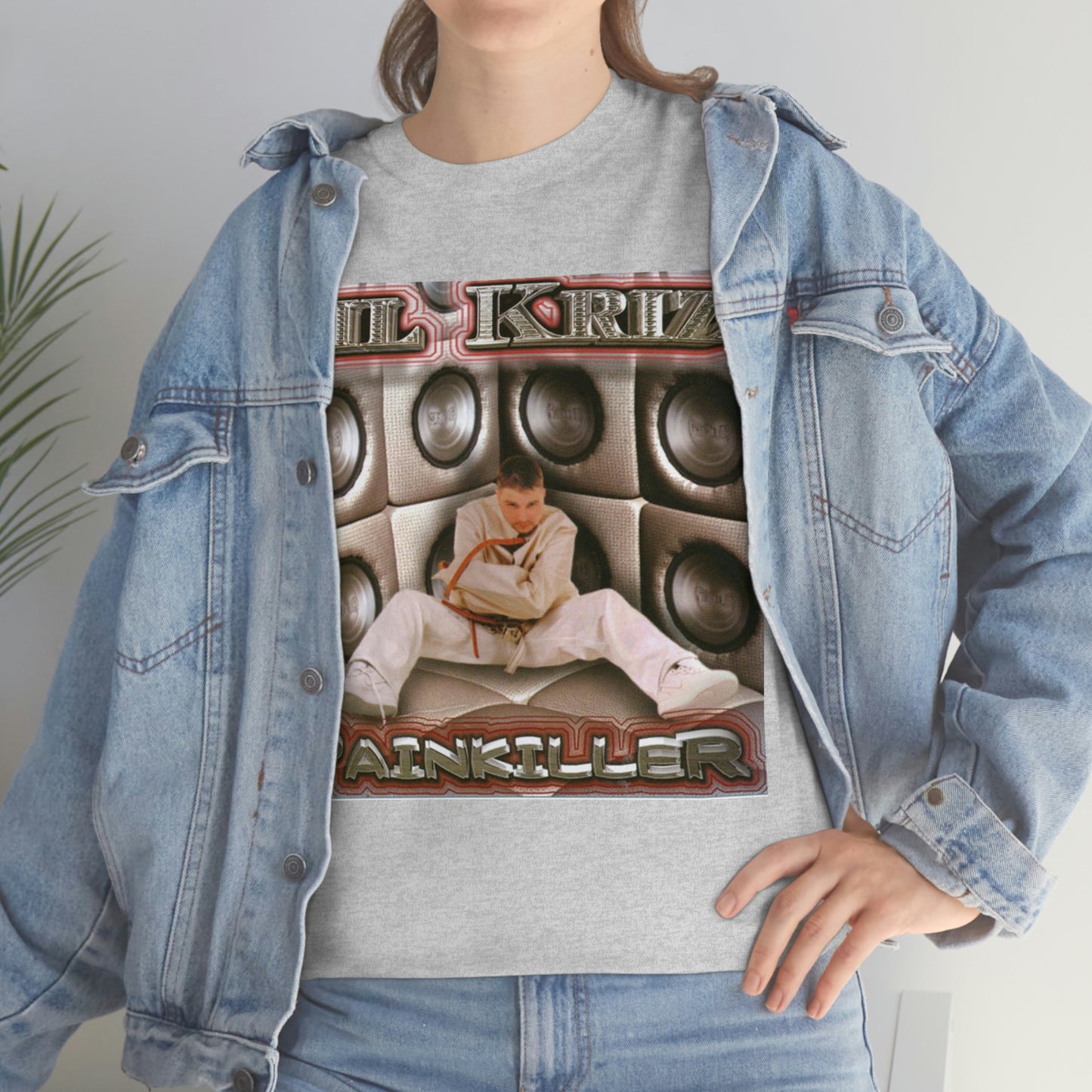 Lil Kriz Painkiller Cover Unisex Heavy Cotton Tee