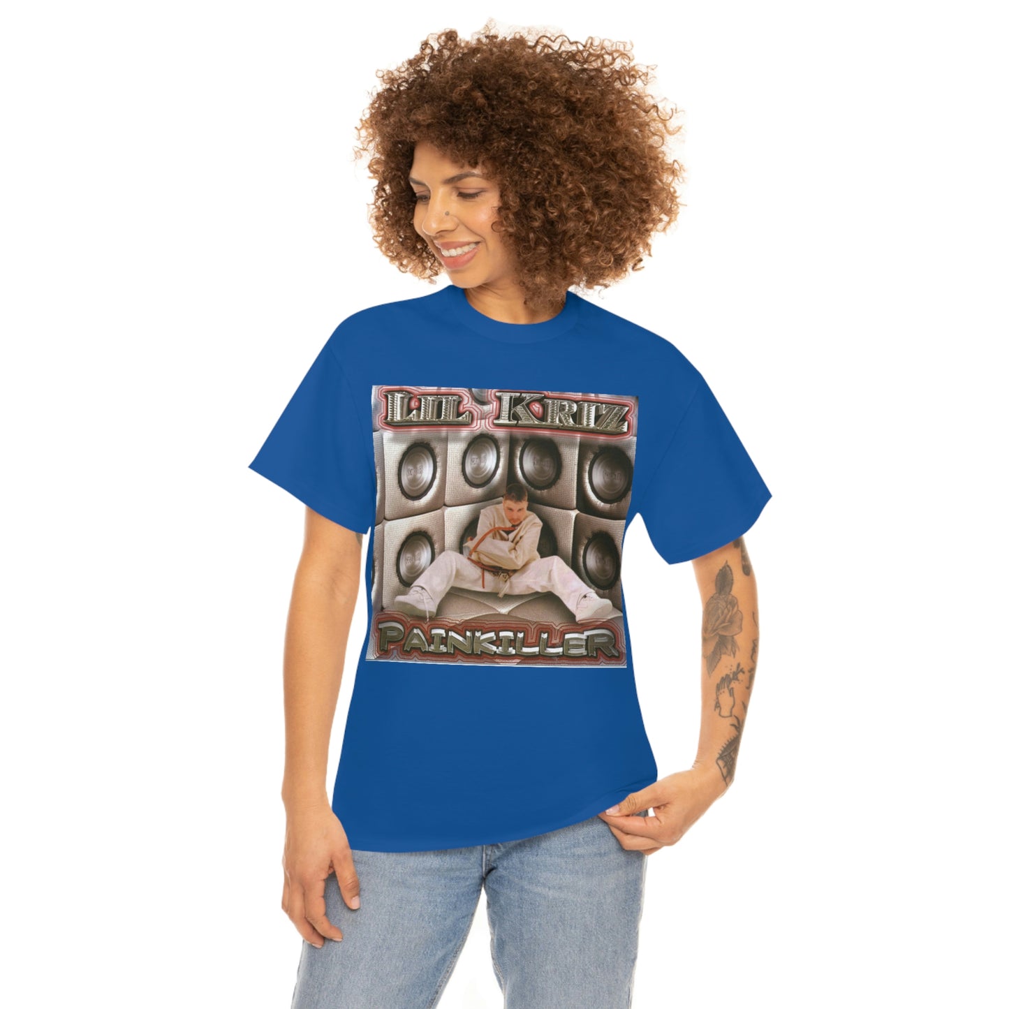 Lil Kriz Painkiller Cover Unisex Heavy Cotton Tee