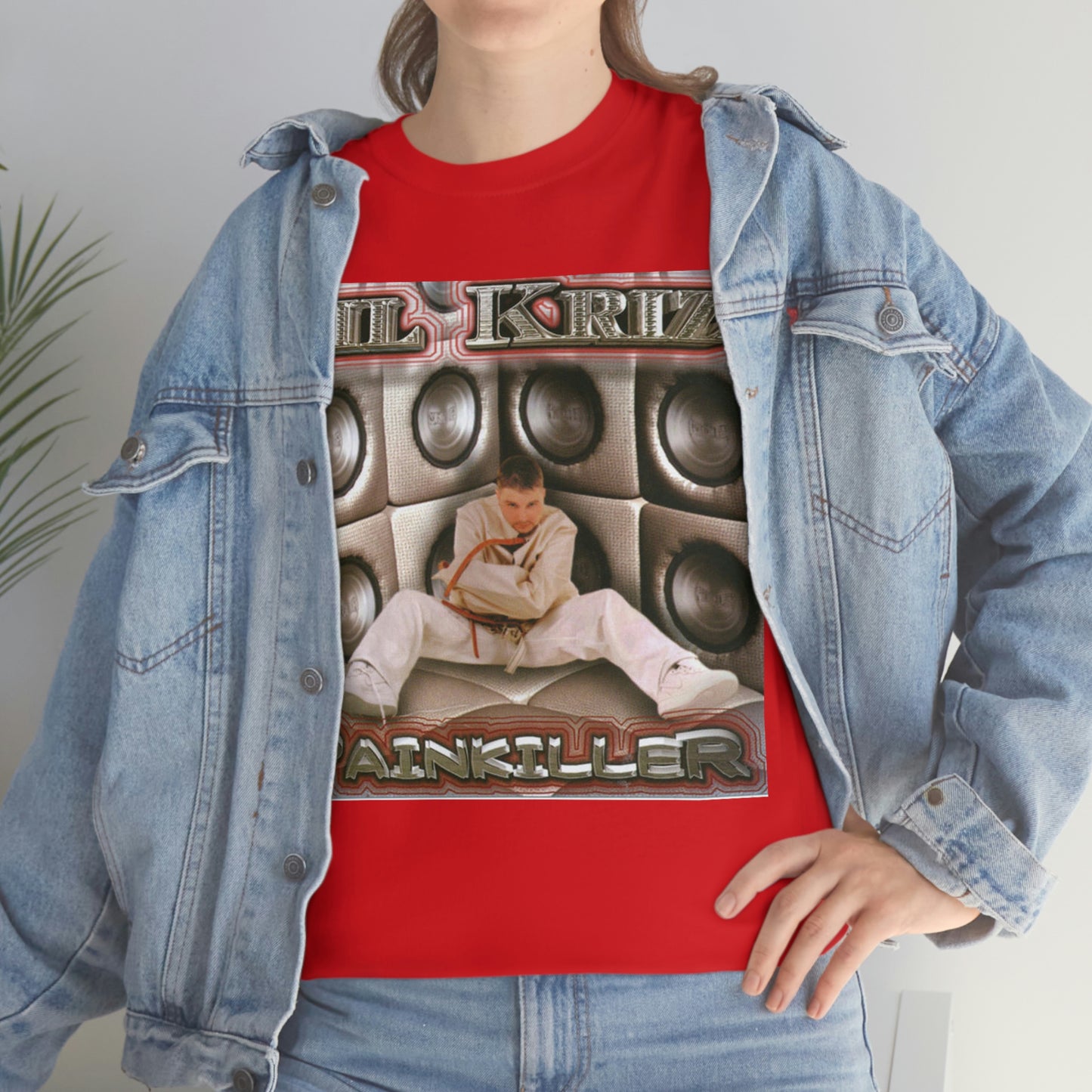 Lil Kriz Painkiller Cover Unisex Heavy Cotton Tee