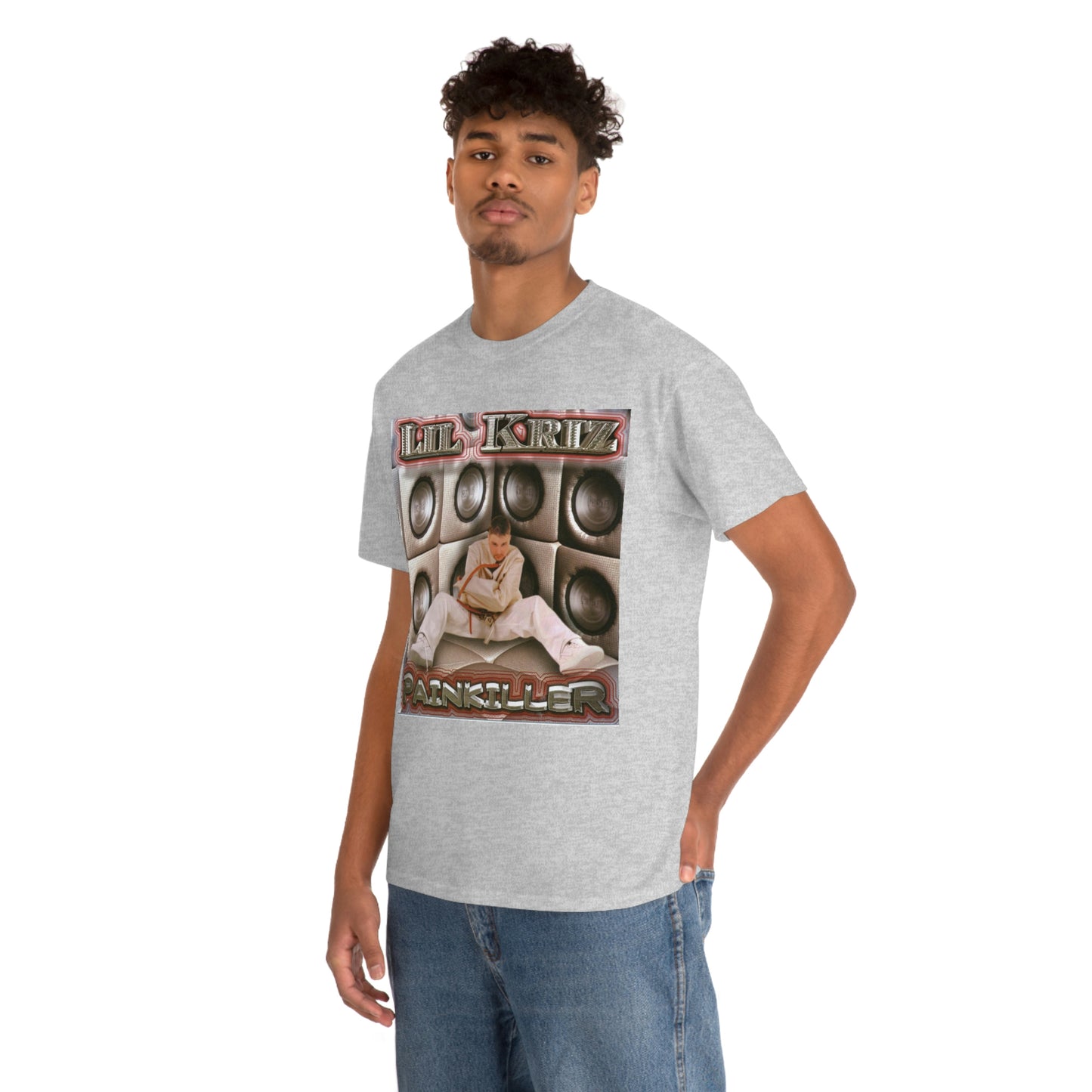 Lil Kriz Painkiller Cover Unisex Heavy Cotton Tee
