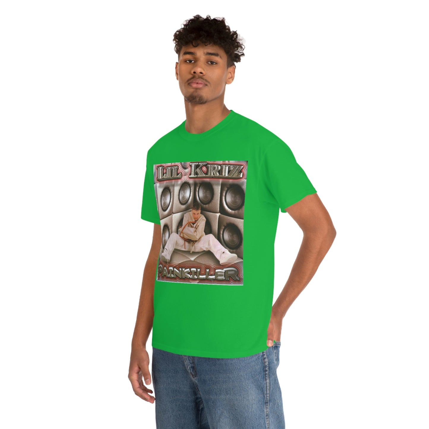 Lil Kriz Painkiller Cover Unisex Heavy Cotton Tee