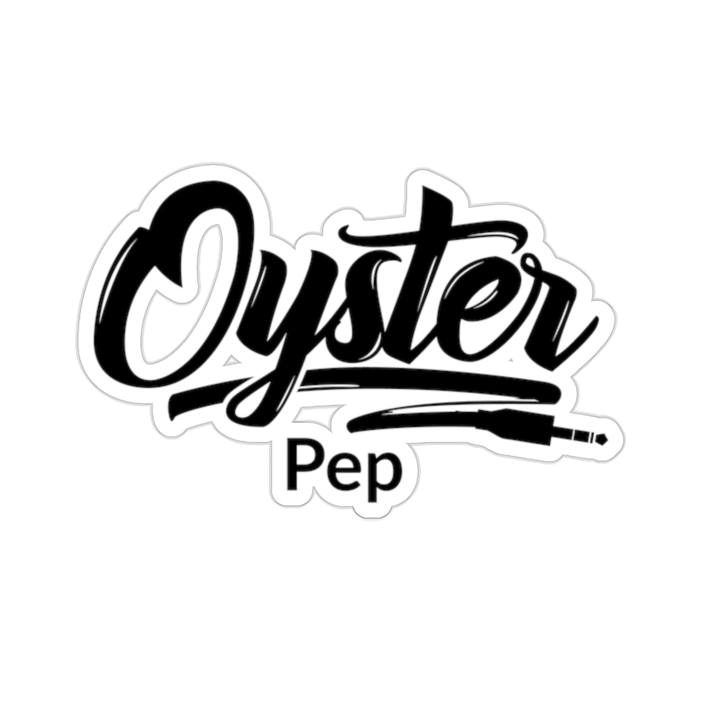 Oyster Pep Adapter Logo Kiss-Cut Stickers