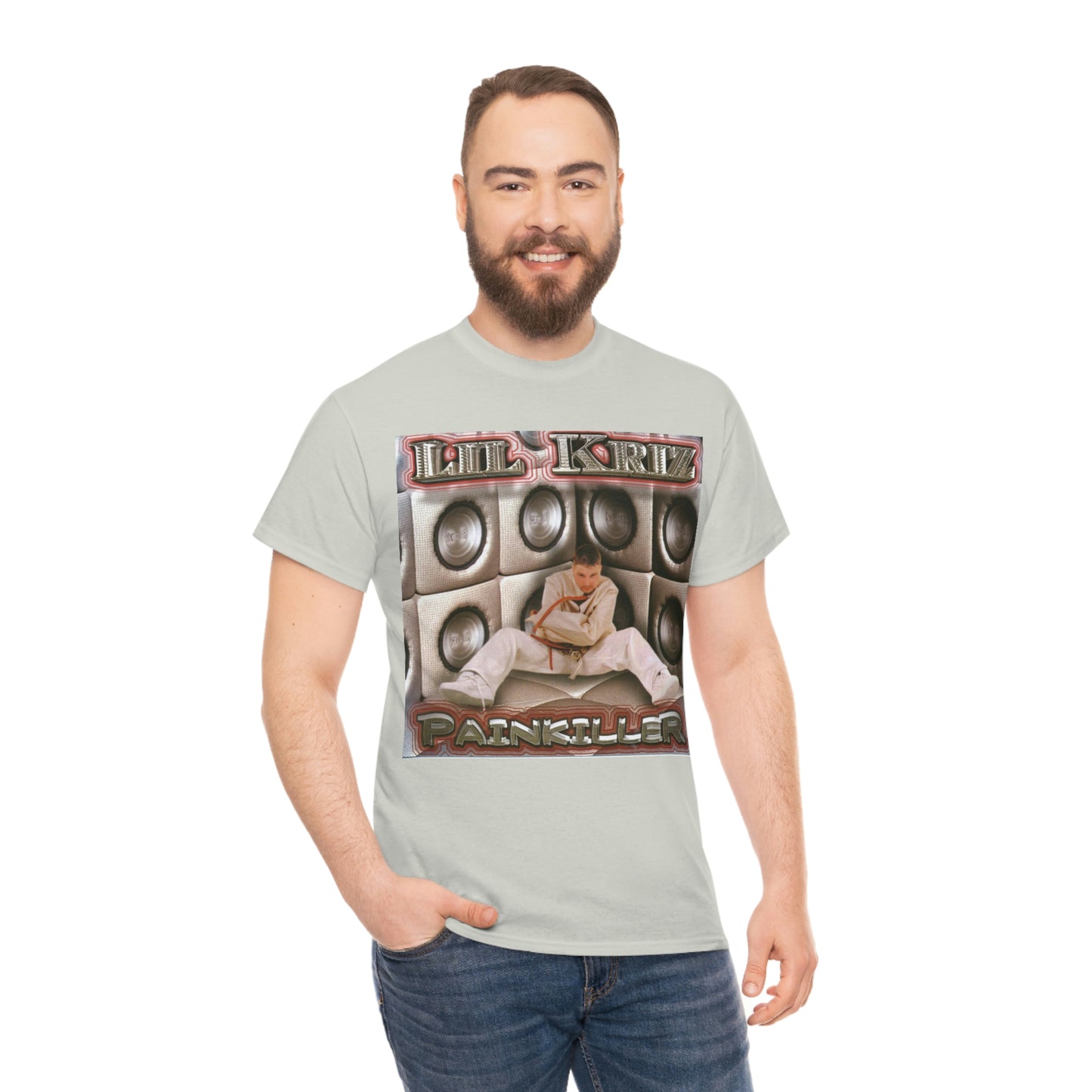 Lil Kriz Painkiller Cover Unisex Heavy Cotton Tee