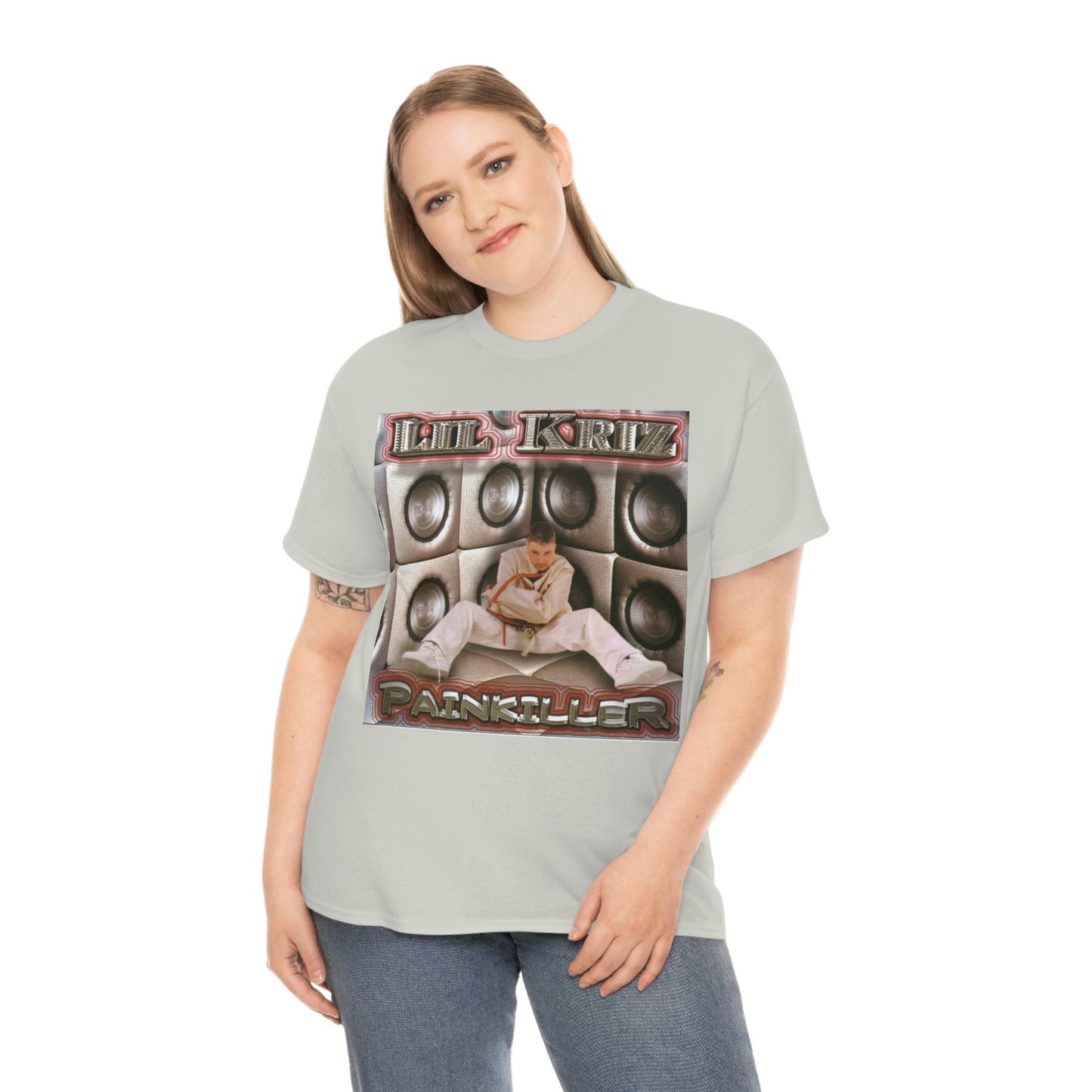 Lil Kriz Painkiller Cover Unisex Heavy Cotton Tee