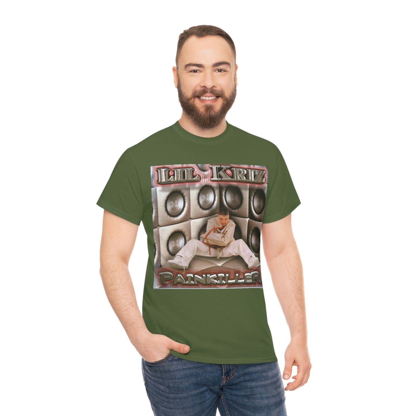 Lil Kriz Painkiller Cover Unisex Heavy Cotton Tee