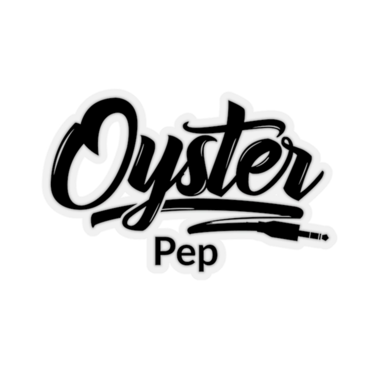 Oyster Pep Adapter Logo Kiss-Cut Stickers