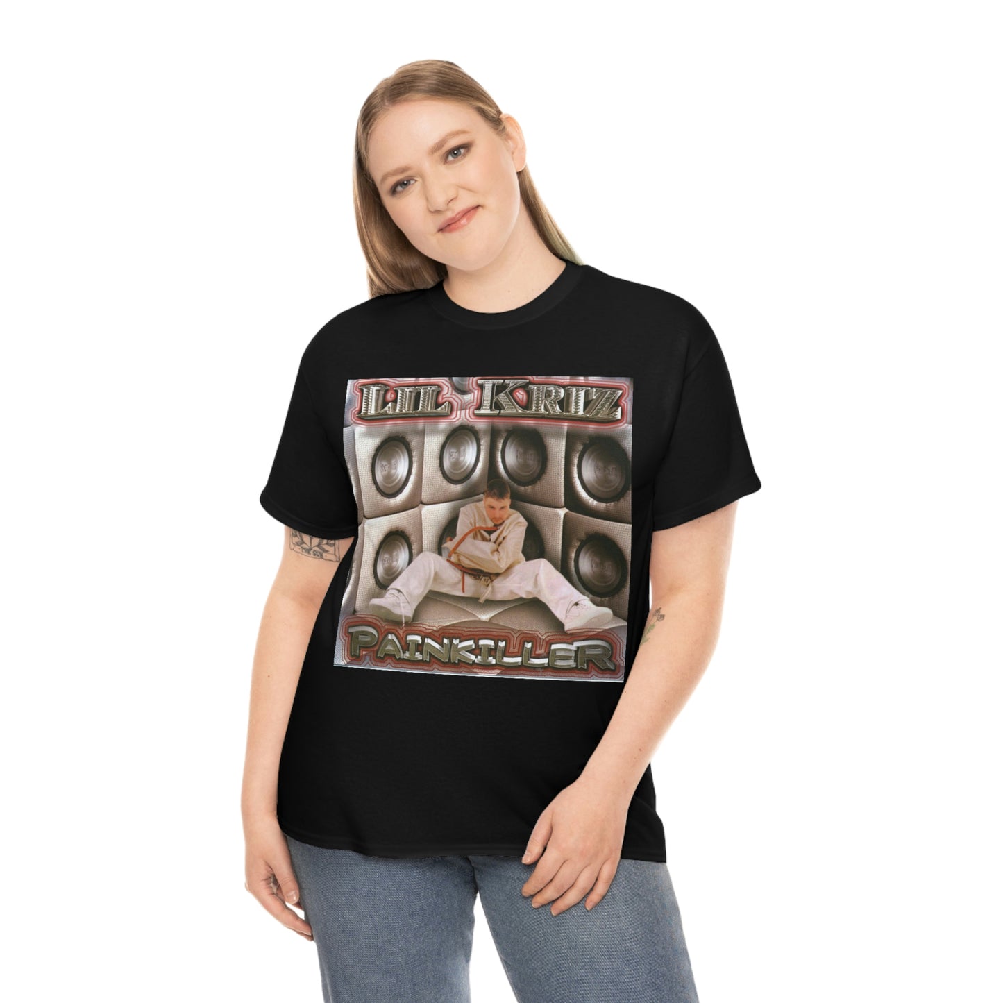 Lil Kriz Painkiller Cover Unisex Heavy Cotton Tee