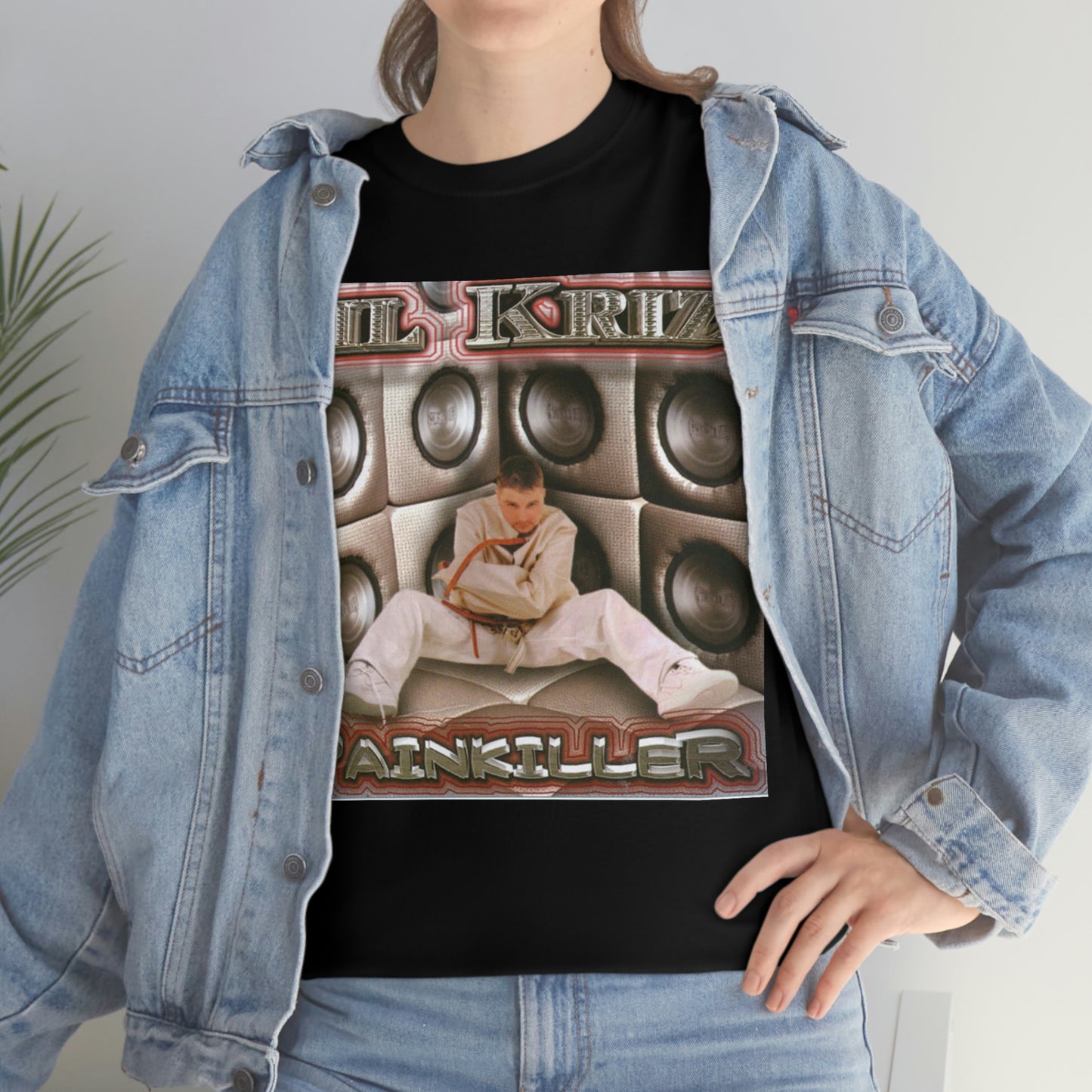 Lil Kriz Painkiller Cover Unisex Heavy Cotton Tee