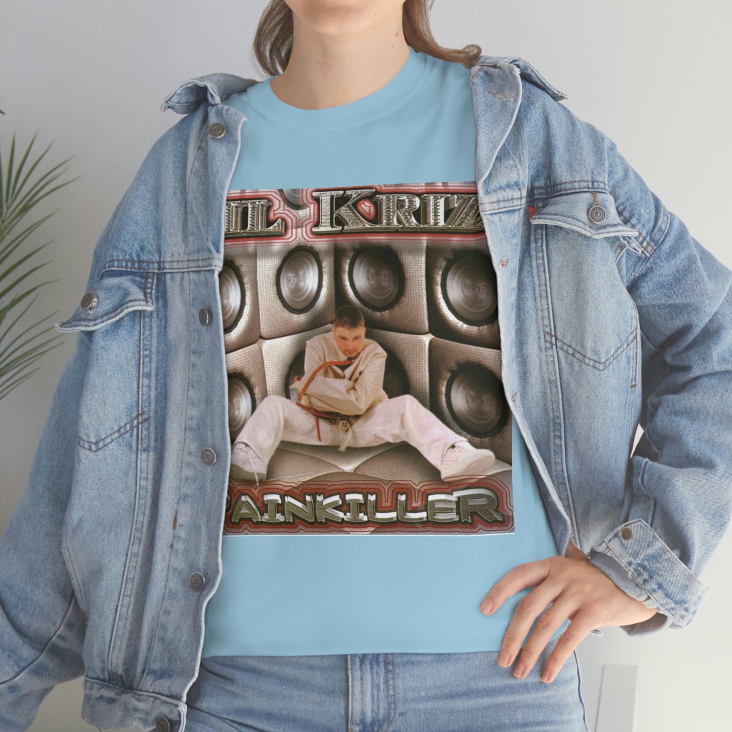Lil Kriz Painkiller Cover Unisex Heavy Cotton Tee