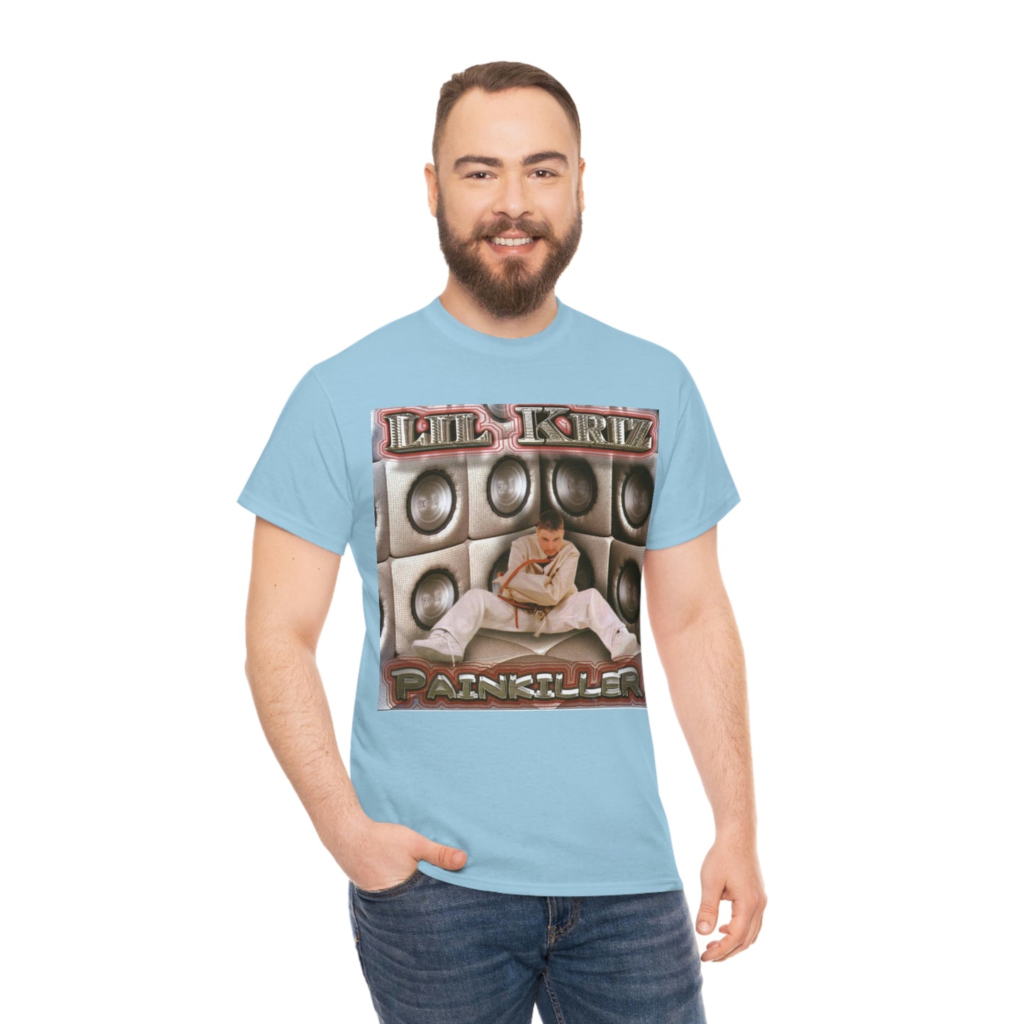 Lil Kriz Painkiller Cover Unisex Heavy Cotton Tee