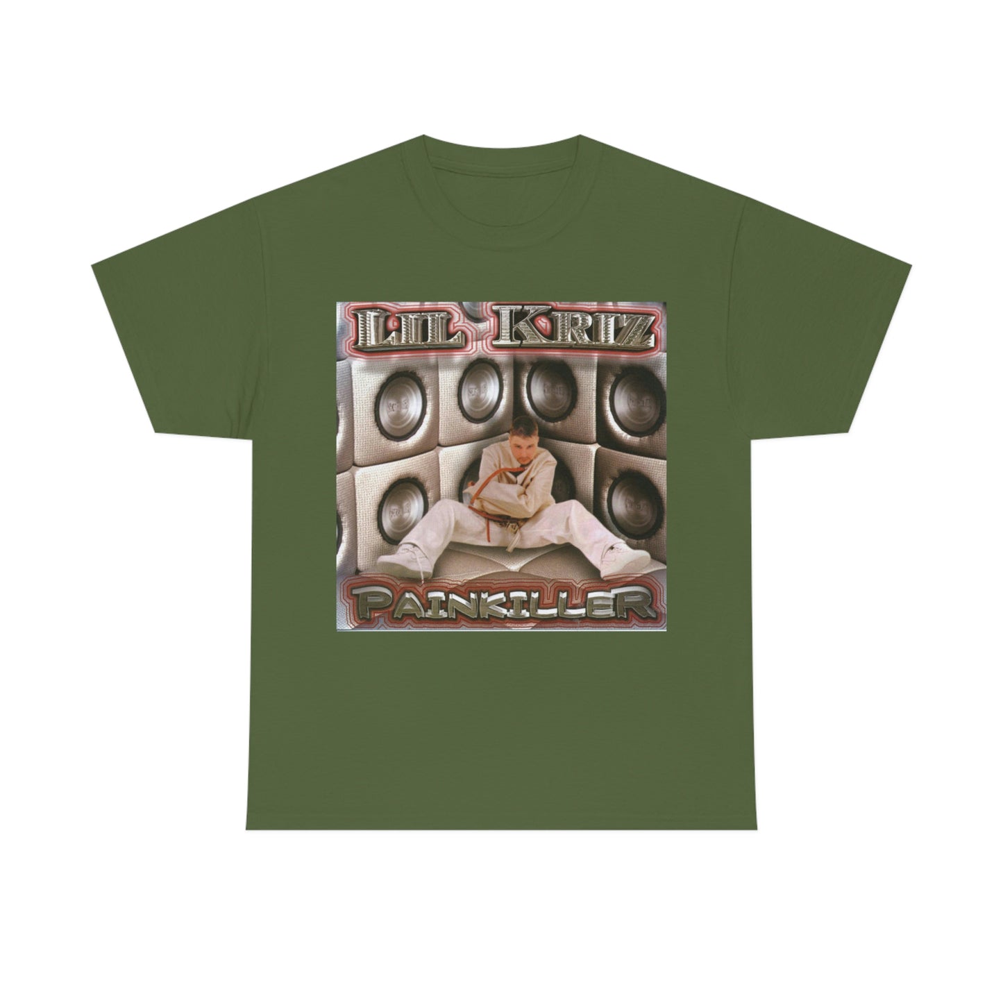 Lil Kriz Painkiller Cover Unisex Heavy Cotton Tee