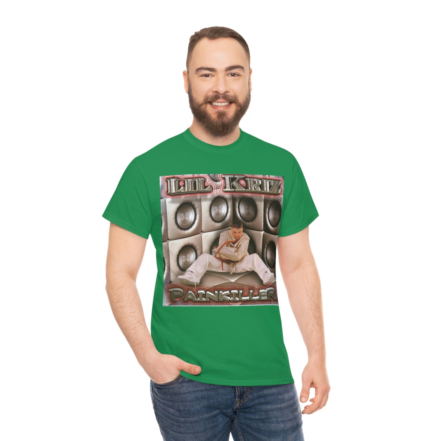 Lil Kriz Painkiller Cover Unisex Heavy Cotton Tee