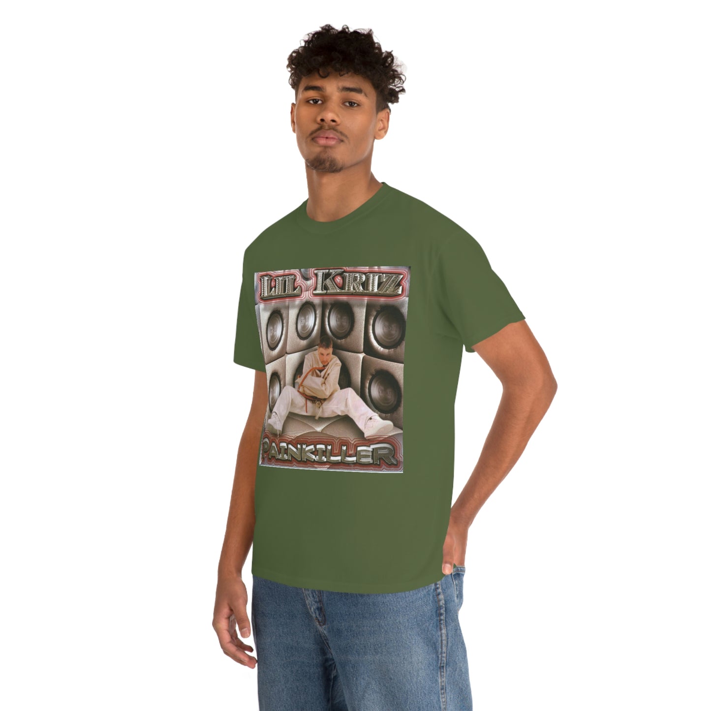 Lil Kriz Painkiller Cover Unisex Heavy Cotton Tee