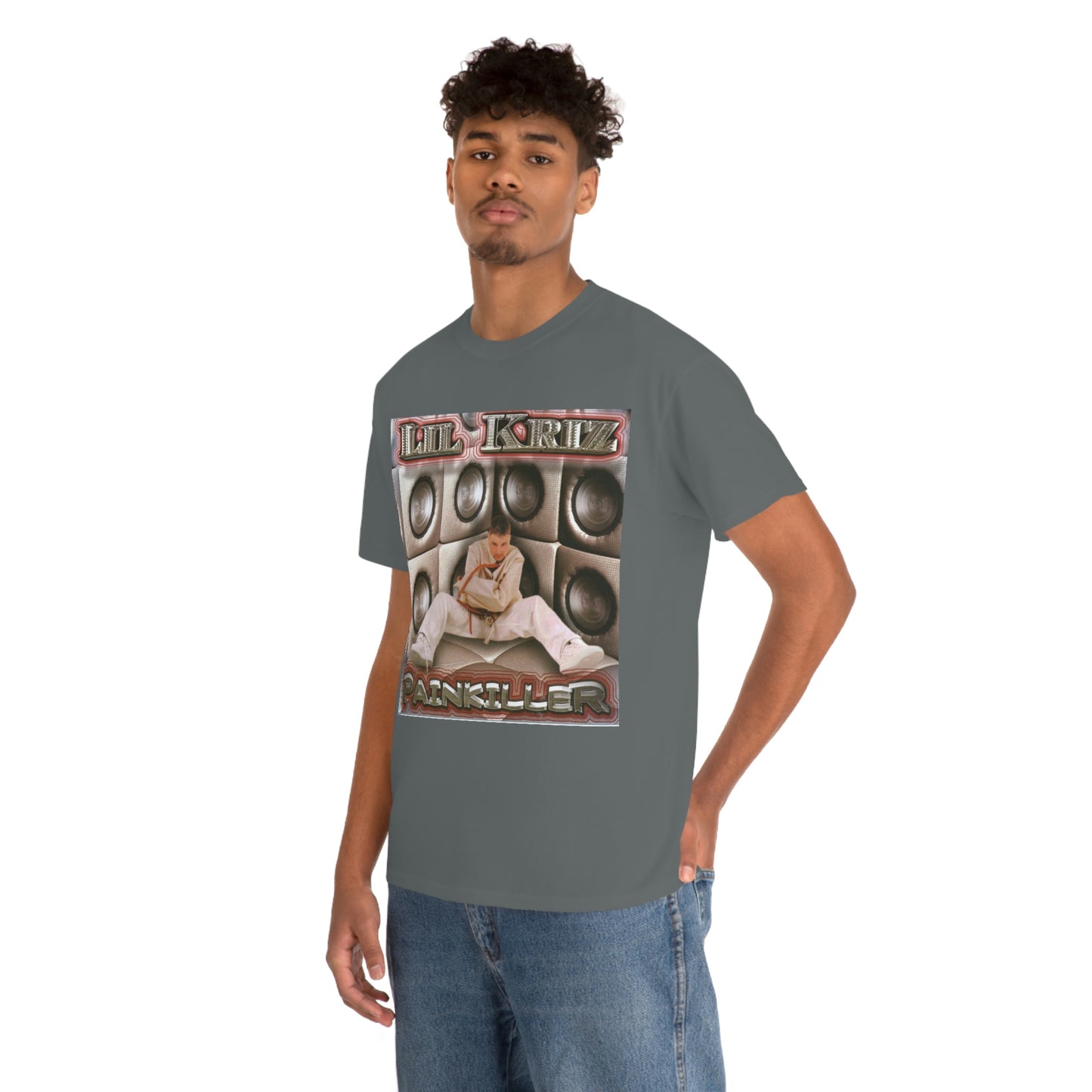 Lil Kriz Painkiller Cover Unisex Heavy Cotton Tee