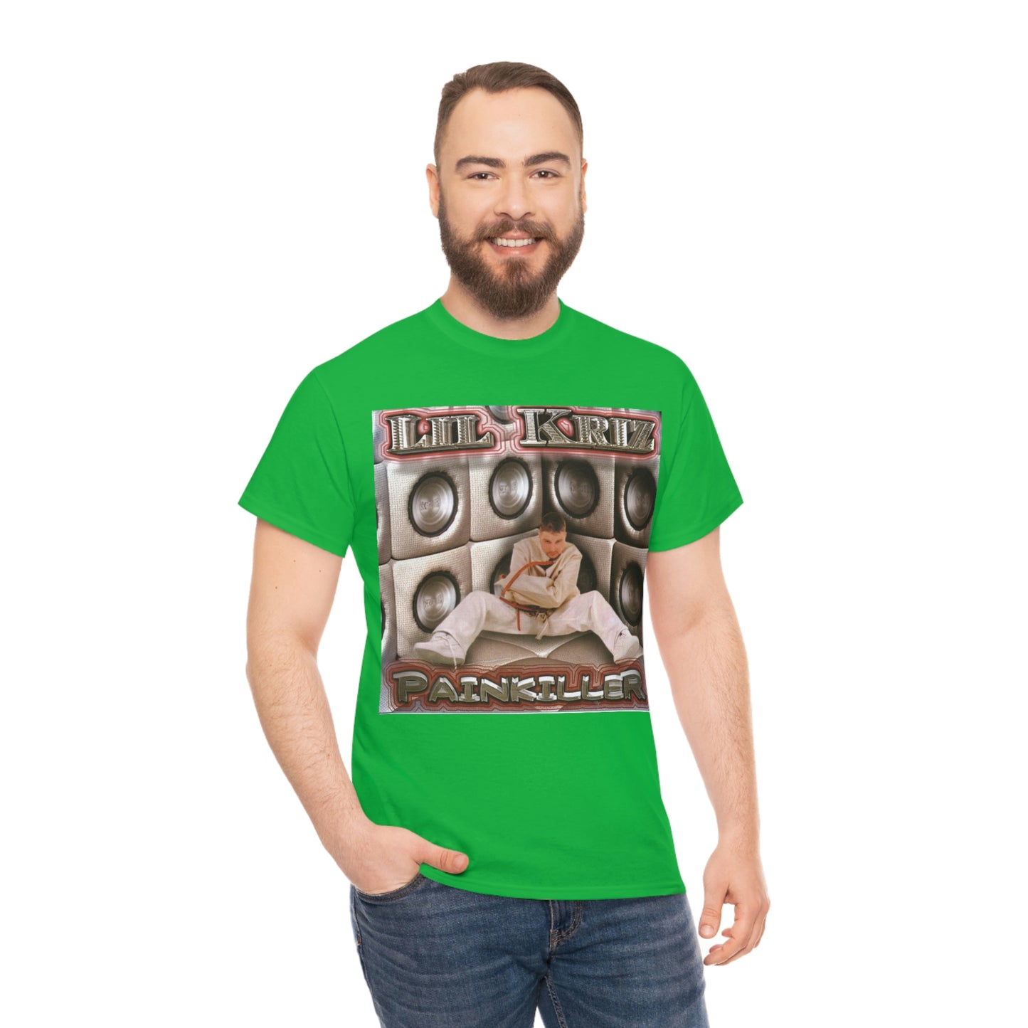 Lil Kriz Painkiller Cover Unisex Heavy Cotton Tee