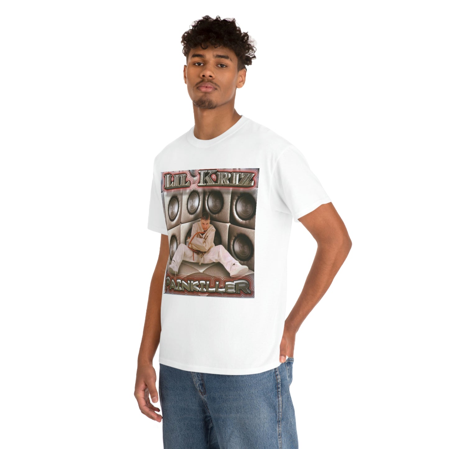 Lil Kriz Painkiller Cover Unisex Heavy Cotton Tee