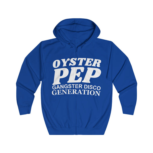 OYSTER PEP Visualize logo Unisex Full Zip Hoodie