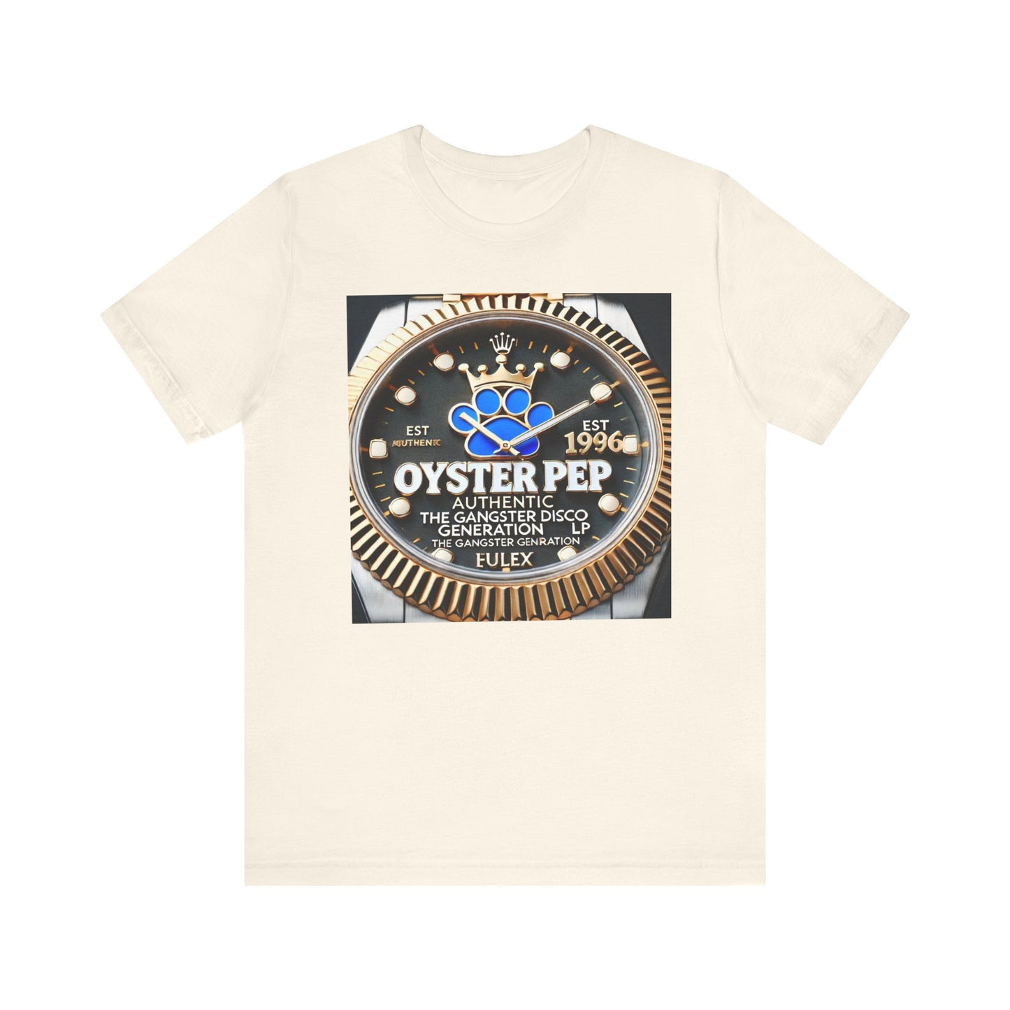 Oyster Pep Gold DTA  Bezel Logo Unisex Jersey Short Sleeve Tee