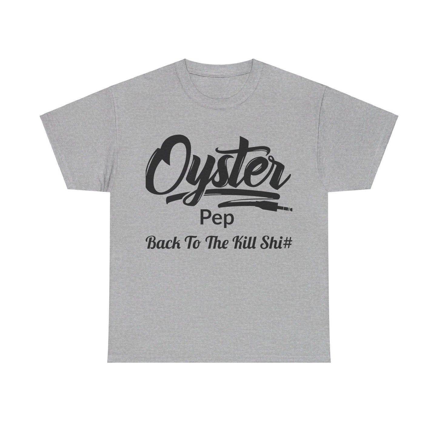 Oyster Pep basiz logo Unisex Heavy Cotton Tee