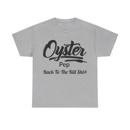 Oyster Pep basiz logo Unisex Heavy Cotton Tee