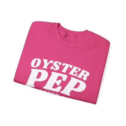 OYSTER PEP Visualize logo Unisex Heavy Blend™ Crewneck Sweatshirt