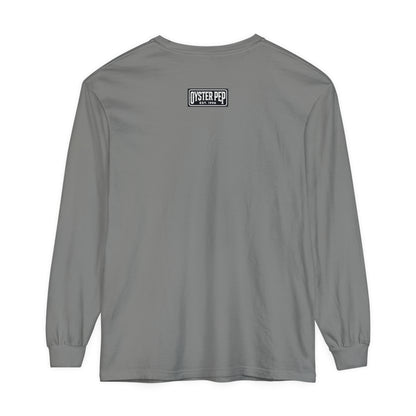 Oyster Pep adapter Logo Unisex Garment-dyed Long Sleeve T-Shirt