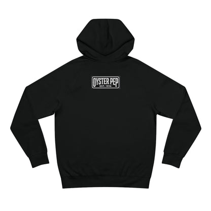 Oyster Pep Adapter Logo front and back Unisex Supply Hoodie