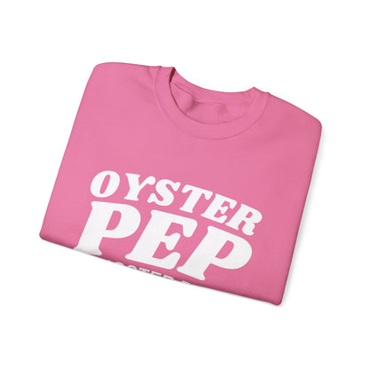 OYSTER PEP Visualize logo Unisex Heavy Blend™ Crewneck Sweatshirt