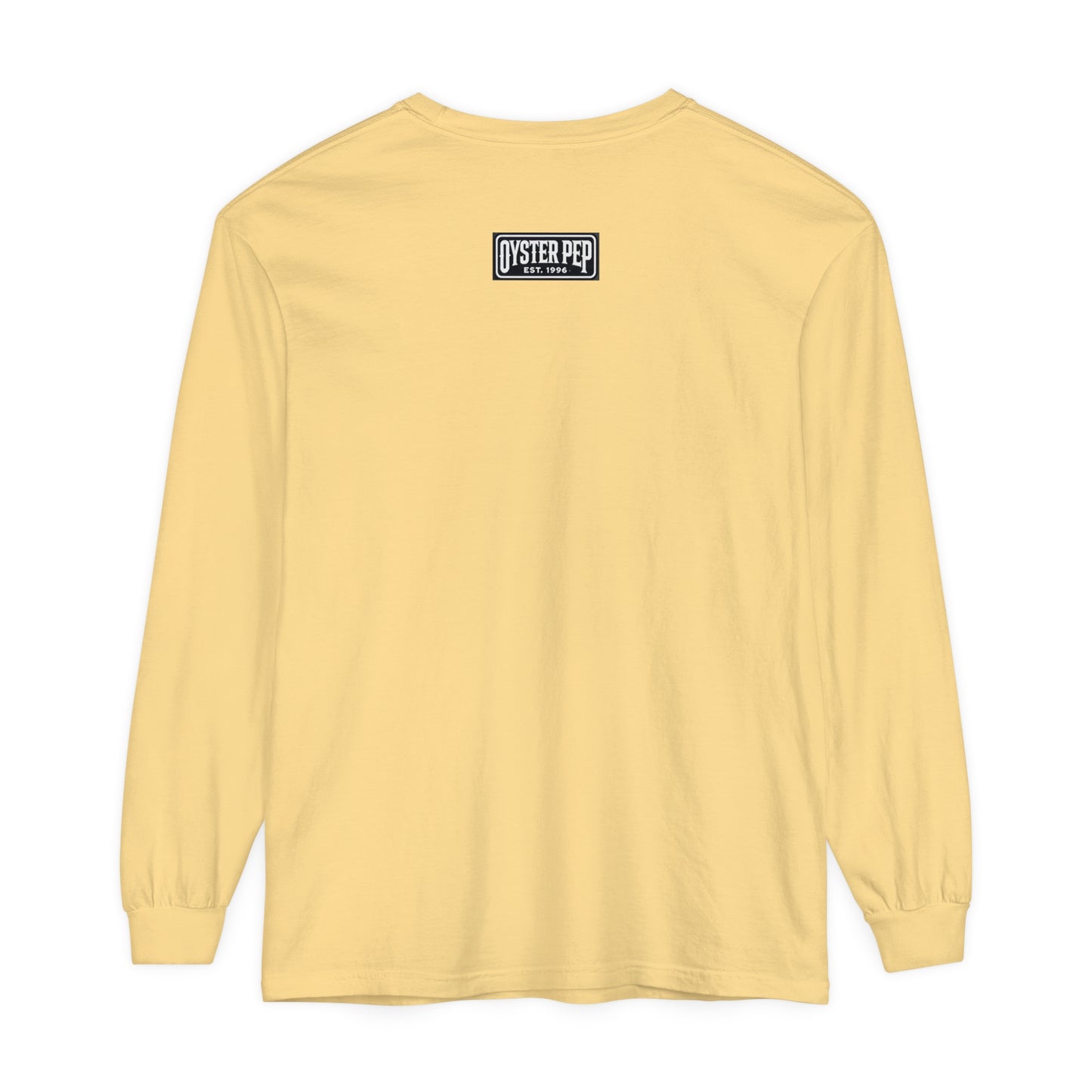 Oyster Pep adapter Logo Unisex Garment-dyed Long Sleeve T-Shirt