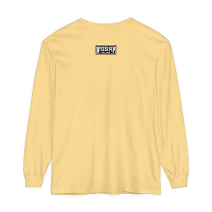 Oyster Pep adapter Logo Unisex Garment-dyed Long Sleeve T-Shirt