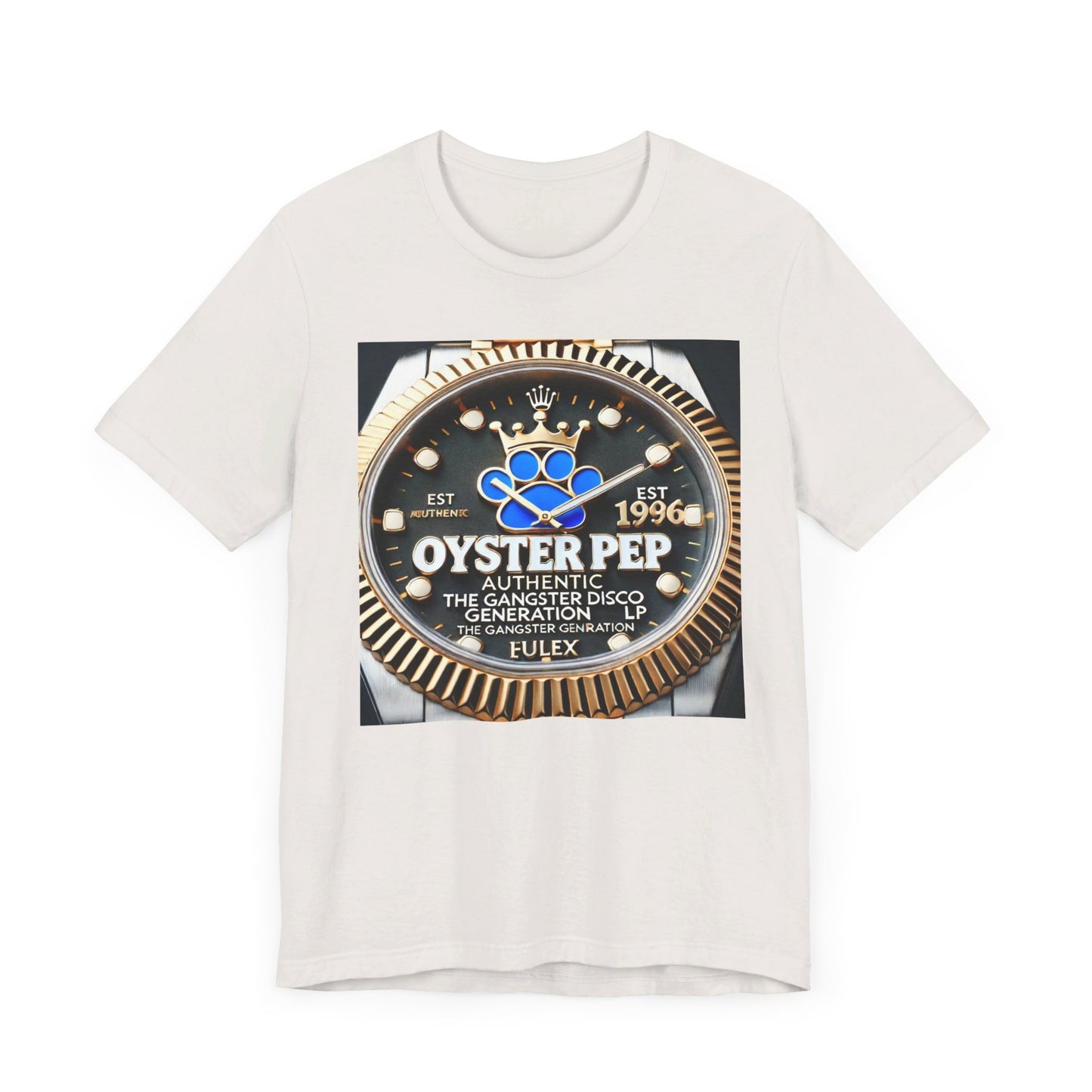 Oyster Pep Gold DTA  Bezel Logo Unisex Jersey Short Sleeve Tee