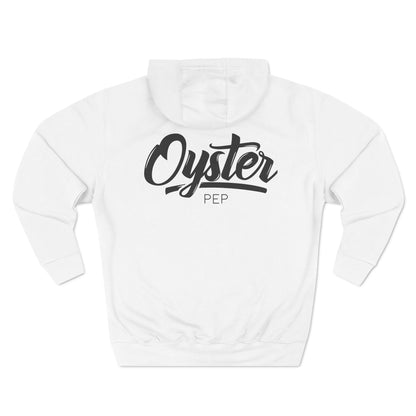 Oyster Pep Crown Three-Panel Fleece Hoodie