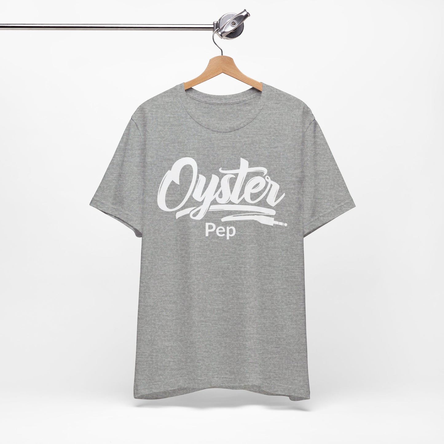 Oyster Pep Adapter Logo Unisex Jersey Short Sleeve Tee