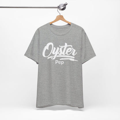 Oyster Pep Adapter Logo Unisex Jersey Short Sleeve Tee