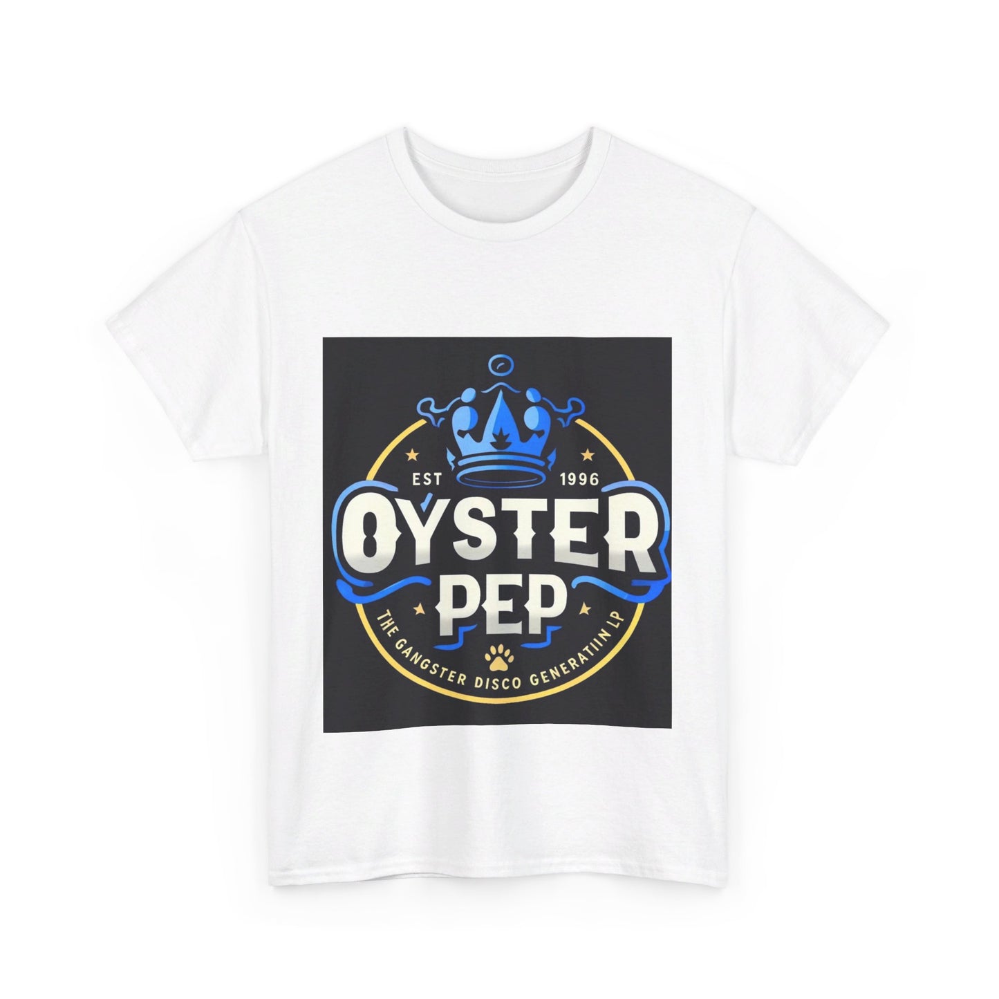 Oyster Pep Rep k9 Unisex Heavy Cotton Tee