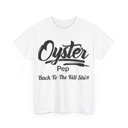 Oyster Pep basiz logo Unisex Heavy Cotton Tee