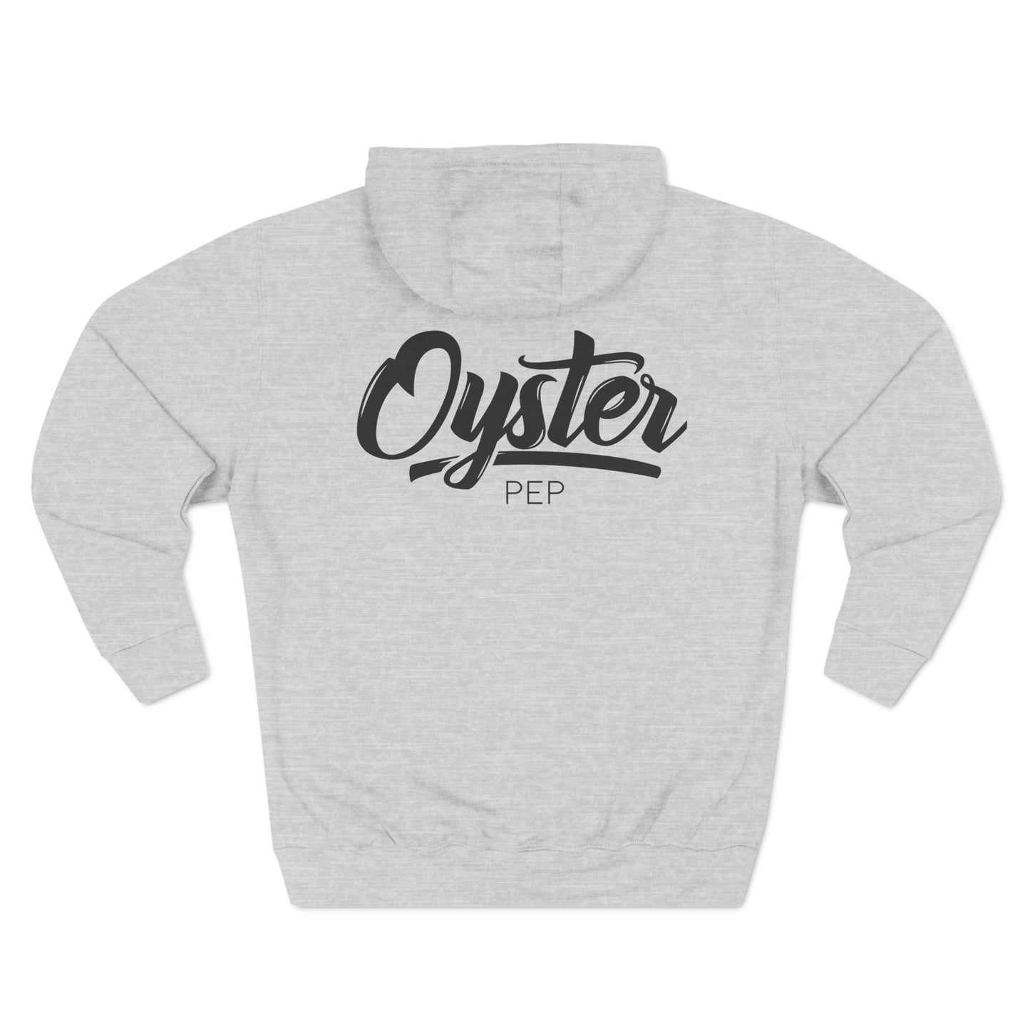 Oyster Pep Crown Three-Panel Fleece Hoodie