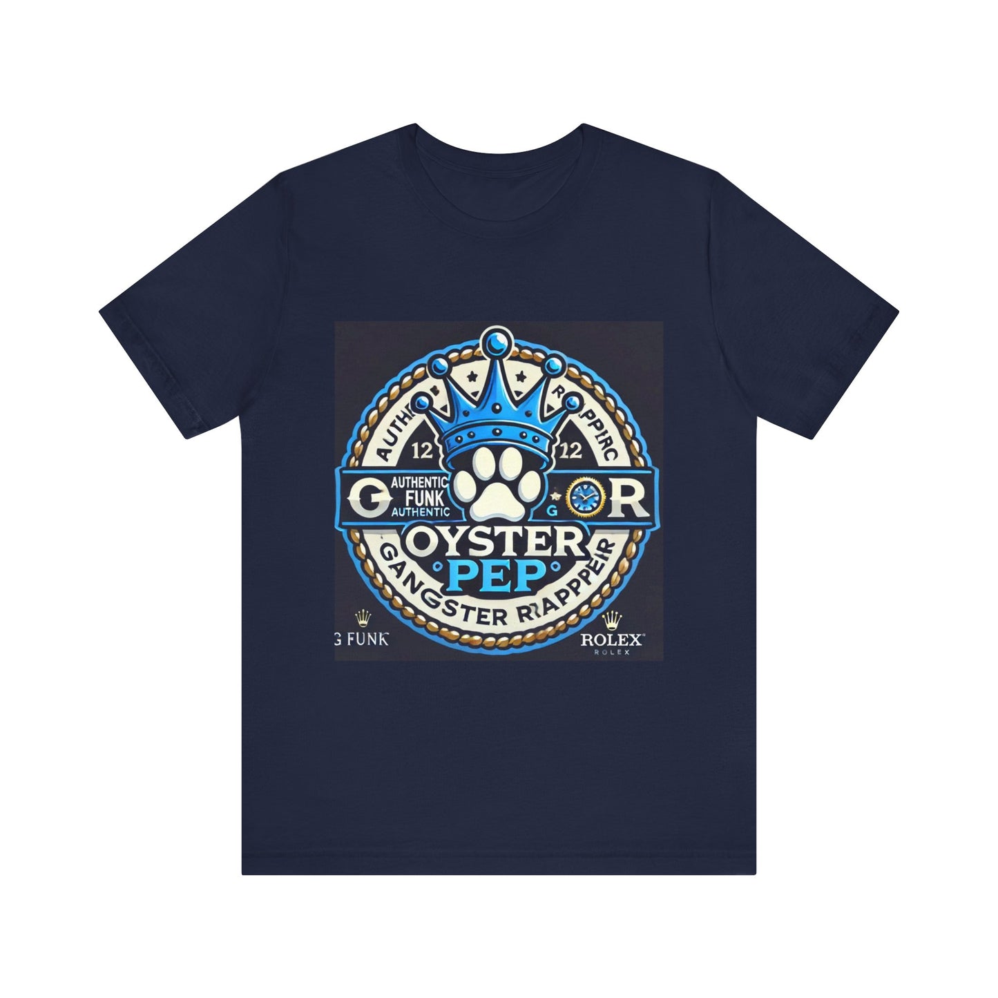 Oyster Pep Dogg Logo Unisex Jersey Short Sleeve Tee