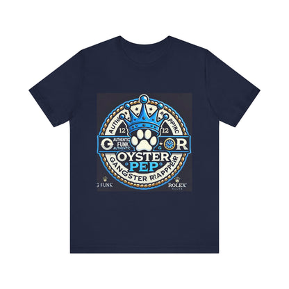 Oyster Pep Dogg Logo Unisex Jersey Short Sleeve Tee