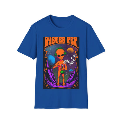 Oyster Pep Martian BL smoking Unisex Softstyle T-Shirt