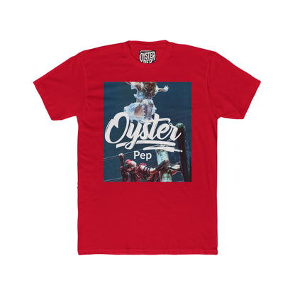 Oyster Pep Wrestle Unisex Cotton Crew Tee