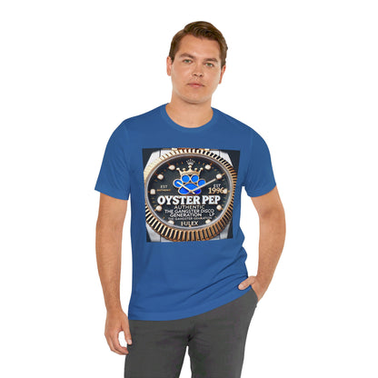 Oyster Pep Gold DTA  Bezel Logo Unisex Jersey Short Sleeve Tee