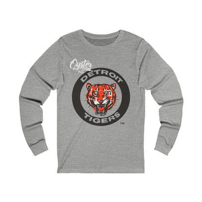 Oyster Pep Grr Logo Unisex Jersey Long Sleeve Tee